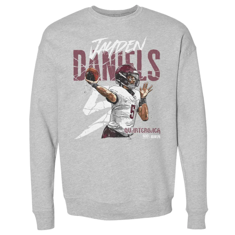 Jayden Daniels Washington Player Name WHT sold by 500 Level