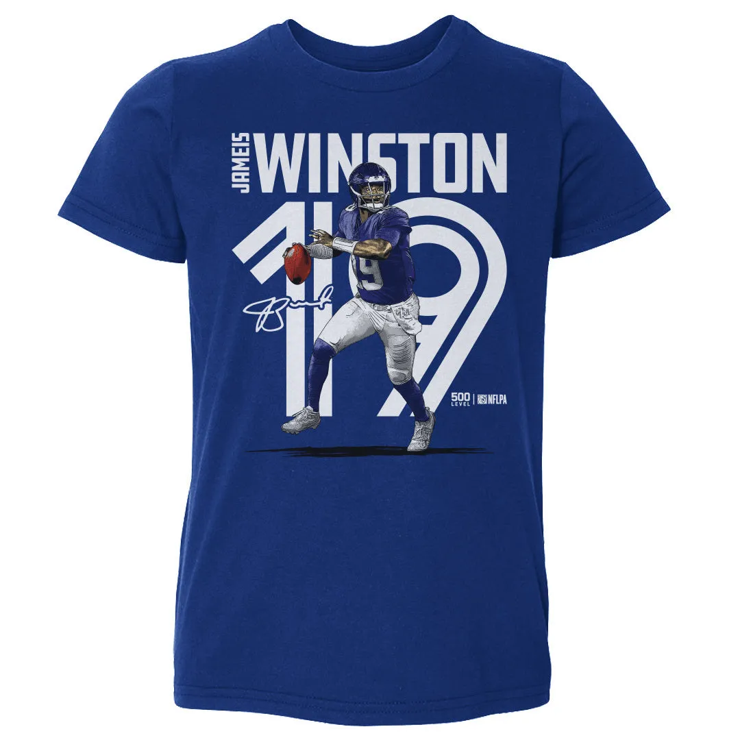 Jameis Winston New York G Inline WHT sold by 500 Level