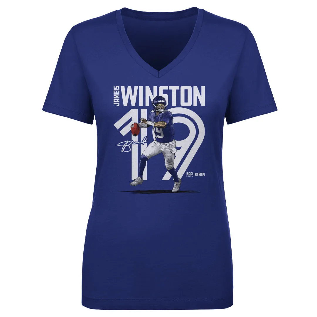Jameis Winston New York G Inline WHT sold by 500 Level