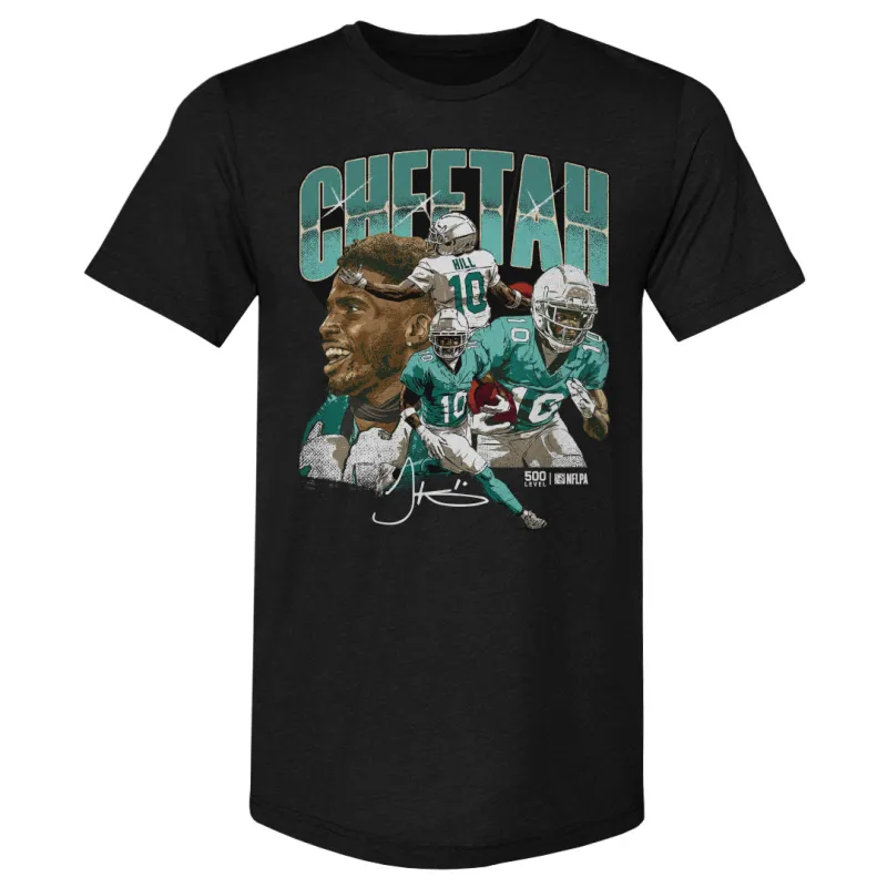 Tyreek Hill Miami Collage WHT sold by 500 Level