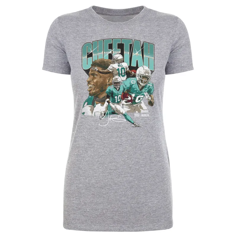 Tyreek Hill Miami Collage WHT sold by 500 Level