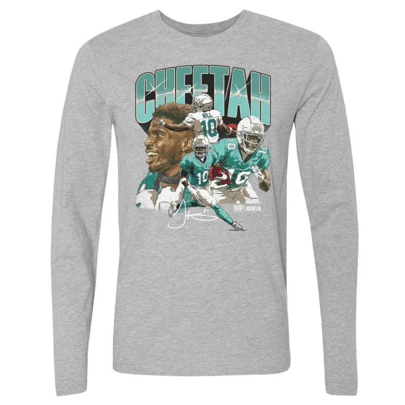 Tyreek Hill Miami Collage WHT sold by 500 Level