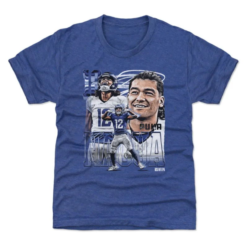 Puka Nacua Los Angeles R Vintage WHT sold by 500 Level