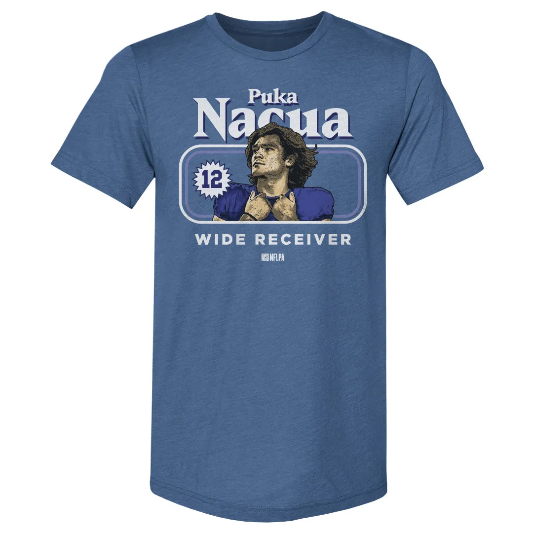 Puka Nacua Los Angeles R Cover WHT sold by 500 Level product image thumbnail 2