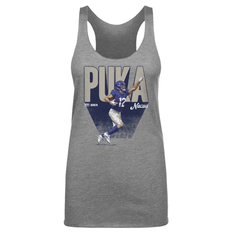 Puka Nacua Los Angeles R Bold WHT sold by 500 Level