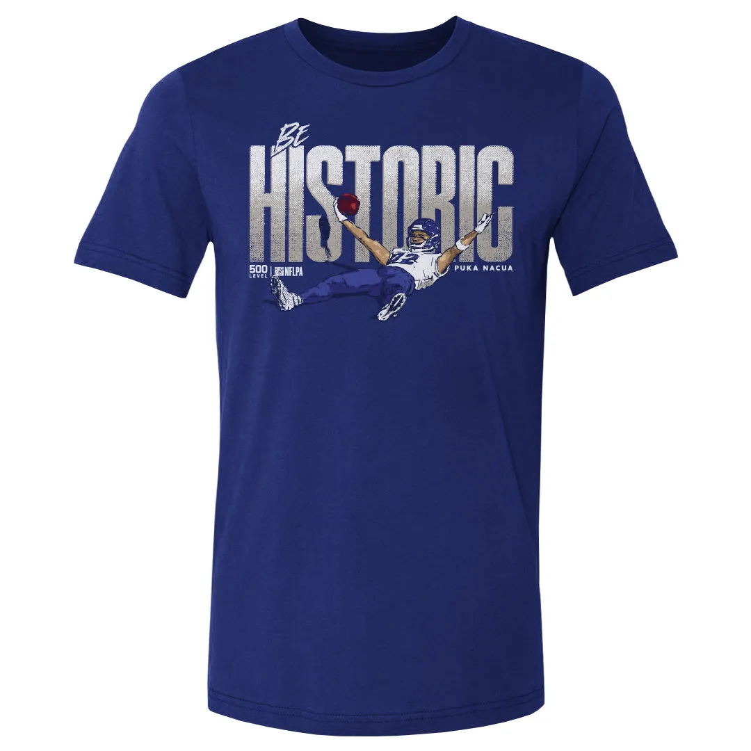 Puka Nacua Los Angeles R Be Historic WHT sold by 500 Level