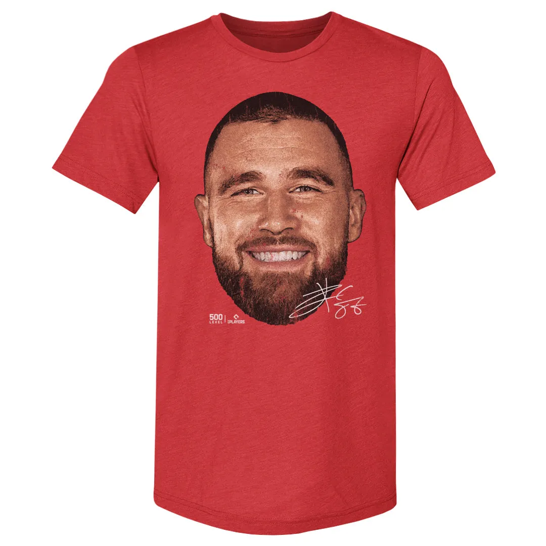 Travis Kelce Kansas City Vintage Head WHT sold by 500 Level product image thumbnail 2