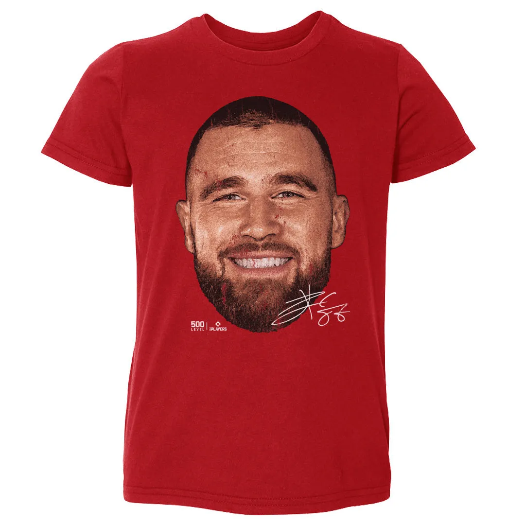 Travis Kelce Kansas City Vintage Head WHT sold by 500 Level product image thumbnail 2
