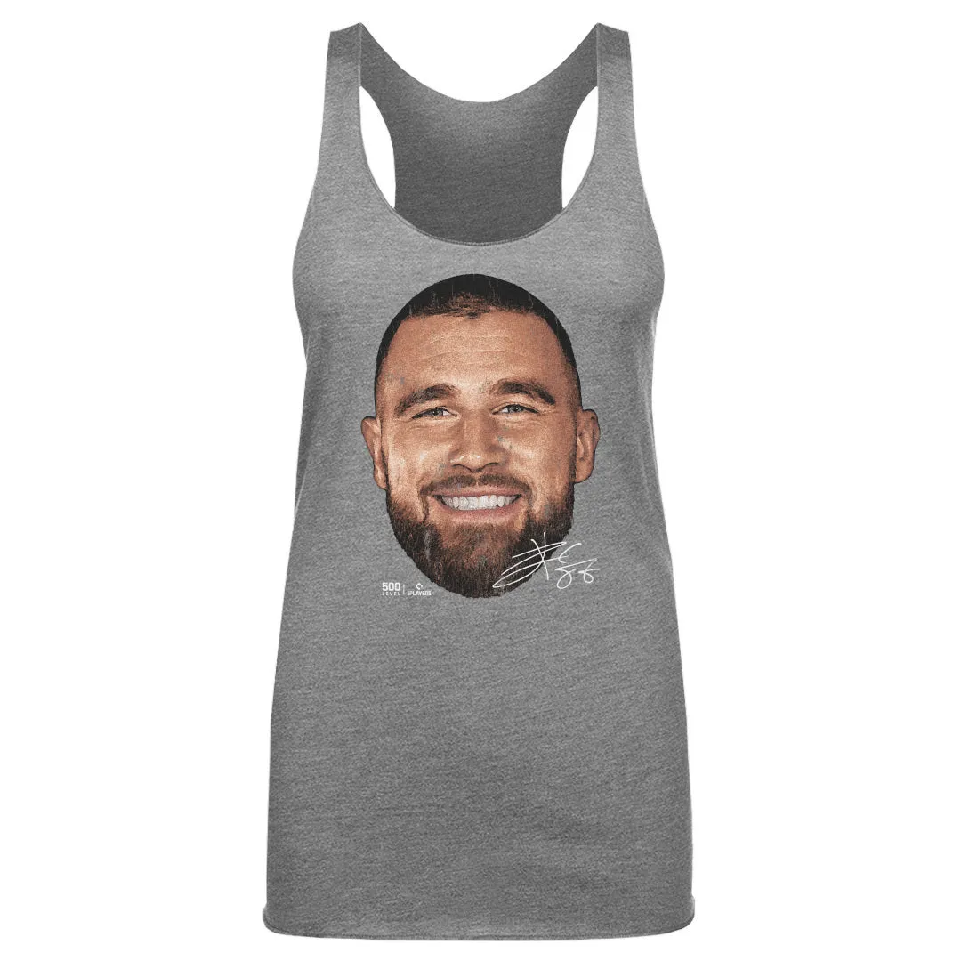 Travis Kelce Kansas City Vintage Head WHT sold by 500 Level product image thumbnail 2