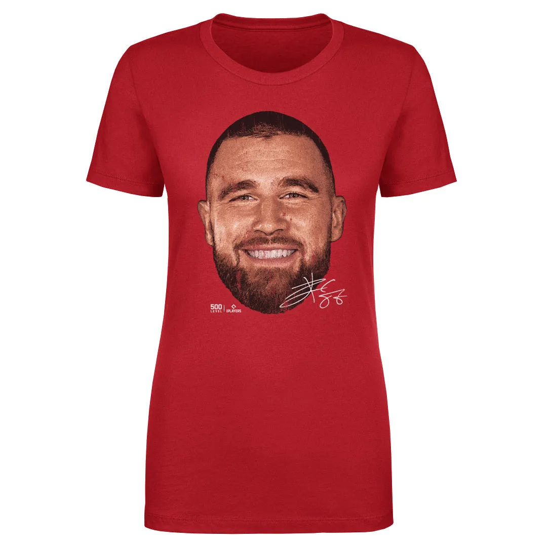 Travis Kelce Kansas City Vintage Head WHT sold by 500 Level product image thumbnail 2
