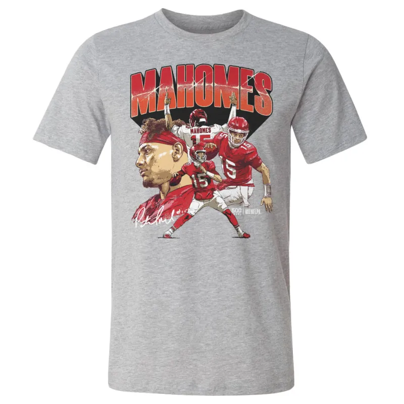 Patrick Mahomes Kansas City Collage WHT sold by 500 Level