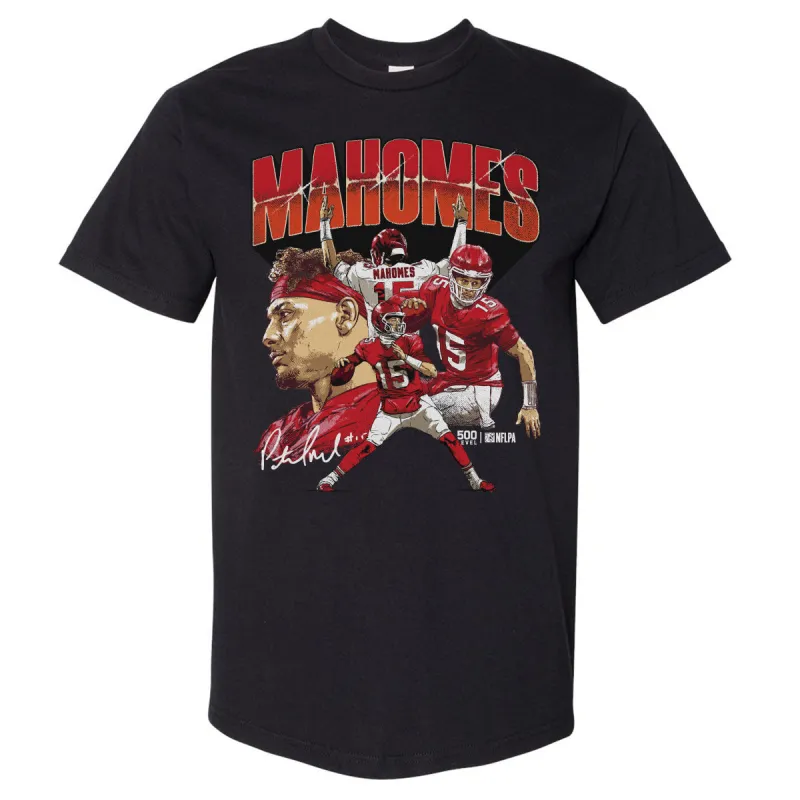 Patrick Mahomes Kansas City Collage WHT sold by 500 Level