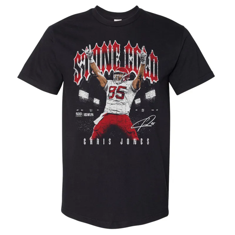 Chris Jones Kansas City Retro Stone Cold WHT sold by 500 Level