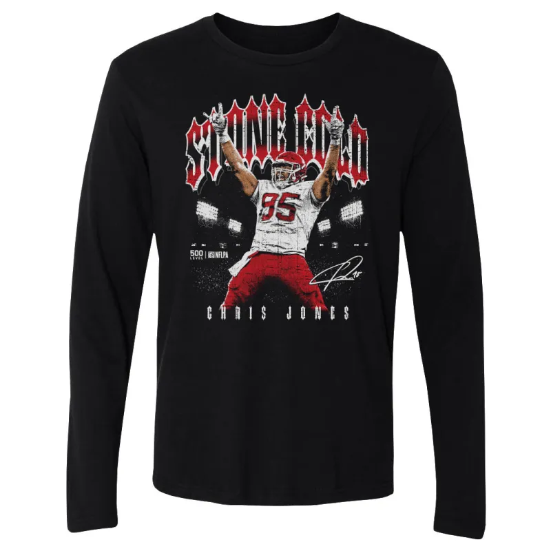 Chris Jones Kansas City Retro Stone Cold WHT sold by 500 Level
