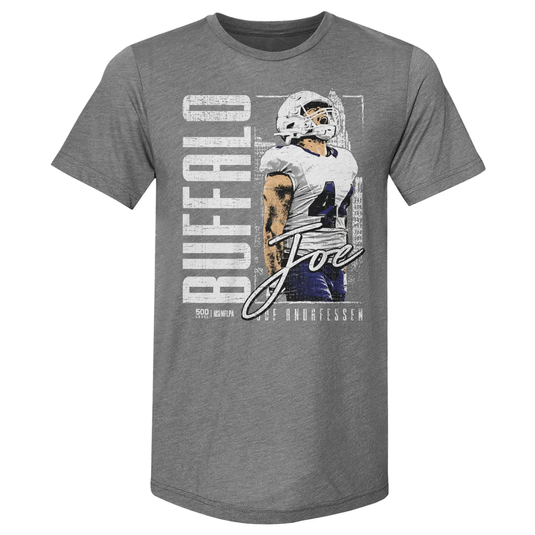 Joe Andreessen Buffalo Nickname WHT sold by 500 Level