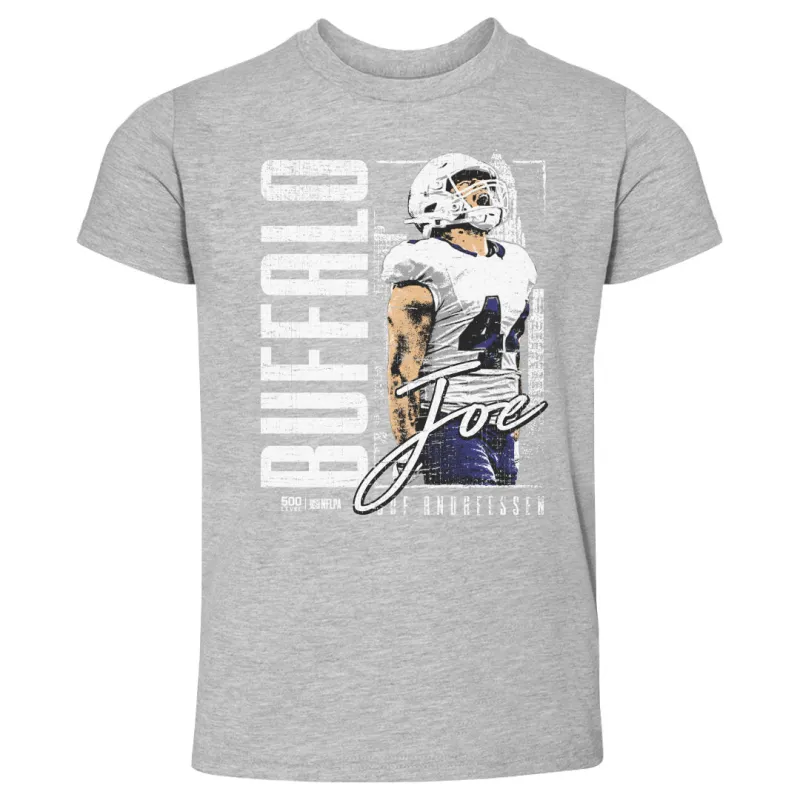 Joe Andreessen Buffalo Nickname WHT sold by 500 Level