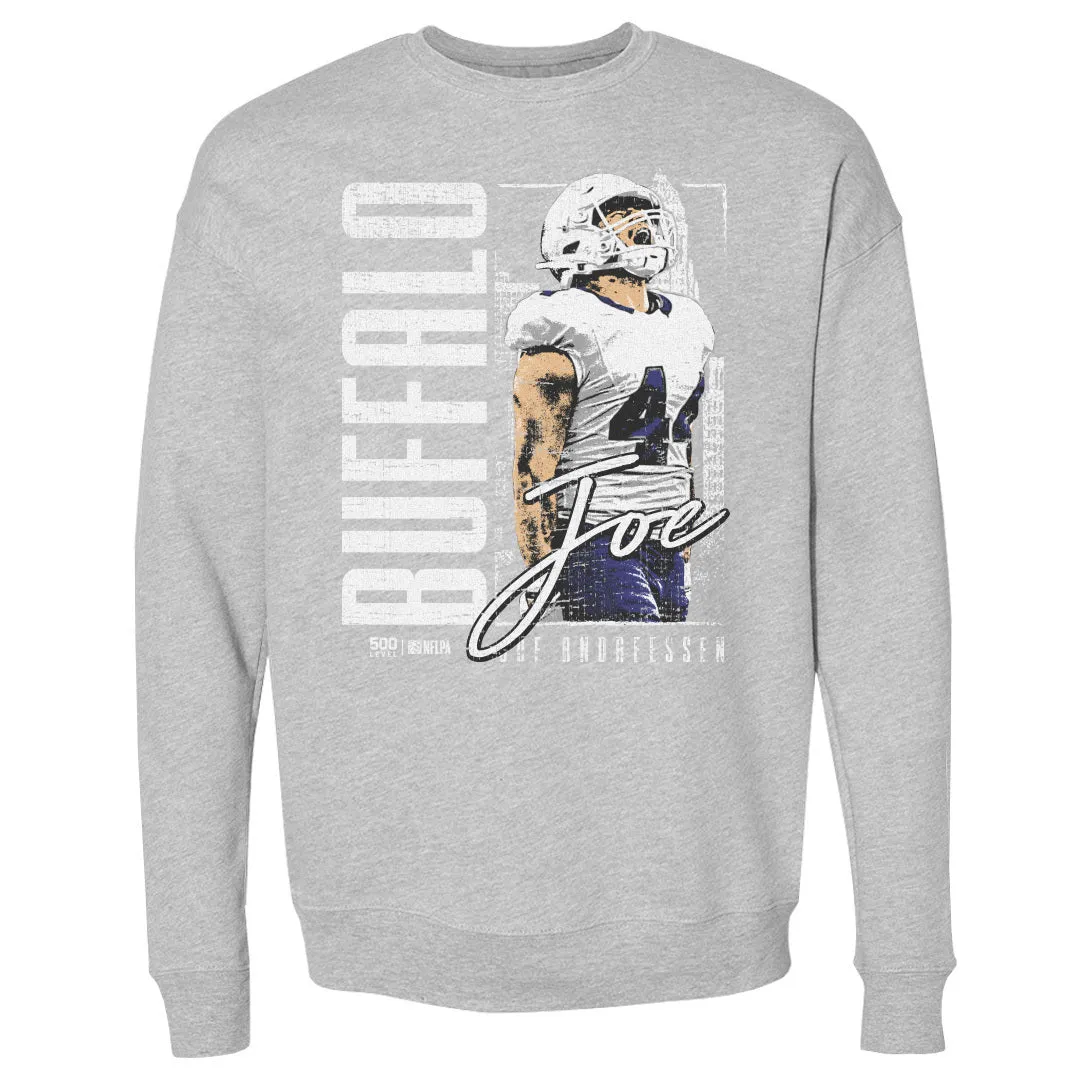 Joe Andreessen Buffalo Nickname WHT sold by 500 Level