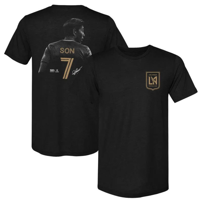 Son Heung-Min LAFC Bitmap F&B WHT sold by 500 Level