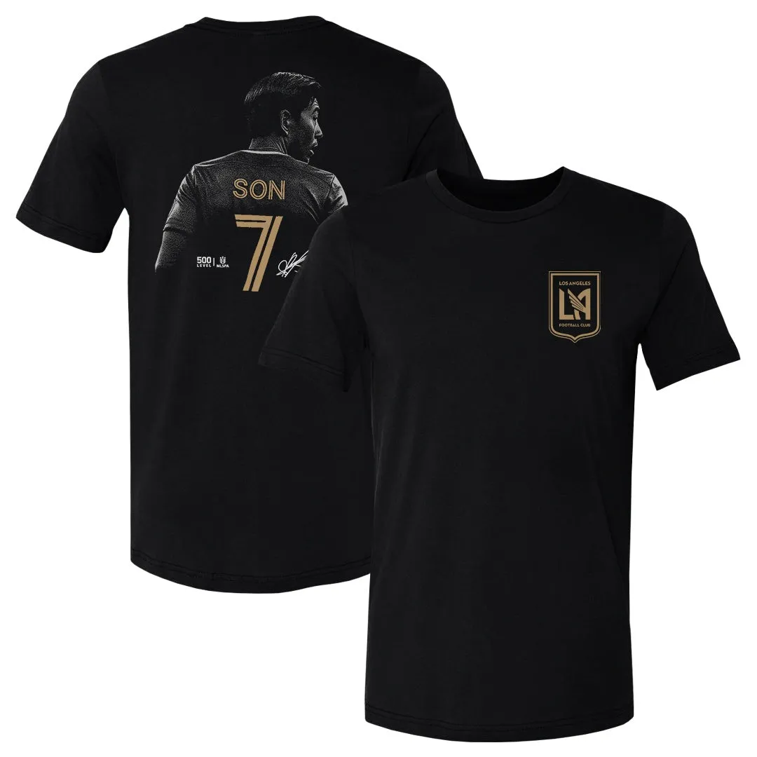 Son Heung-Min LAFC Bitmap F&B WHT sold by 500 Level
