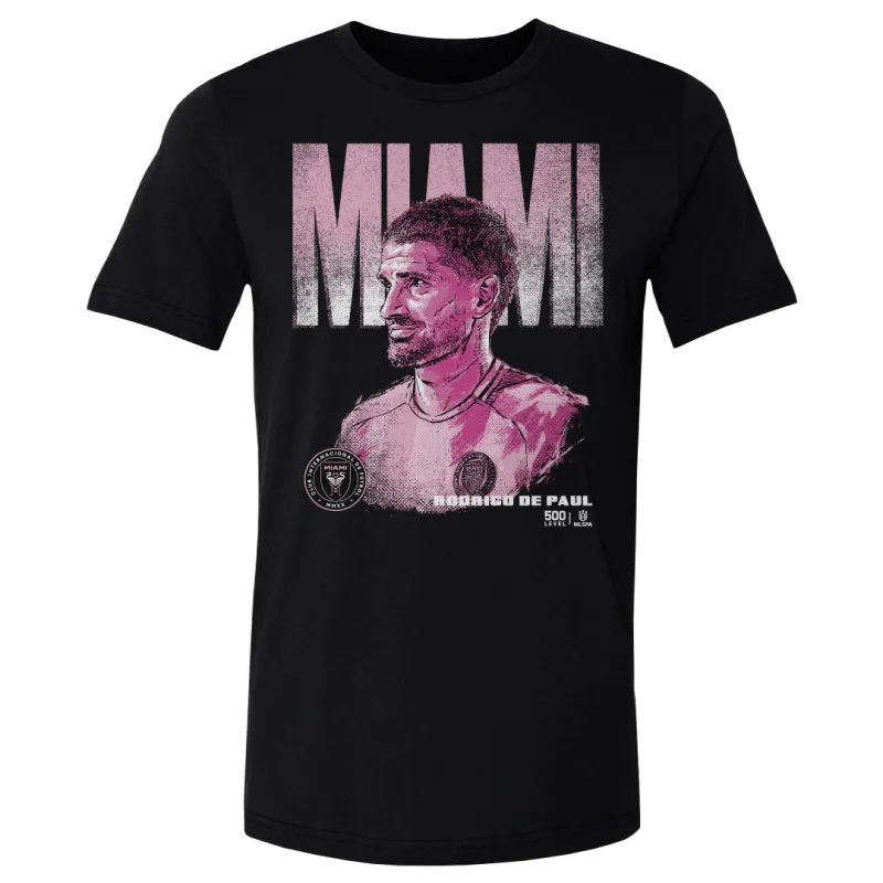 Rodrigo De Paul Inter Miami CF Bold WHT sold by 500 Level