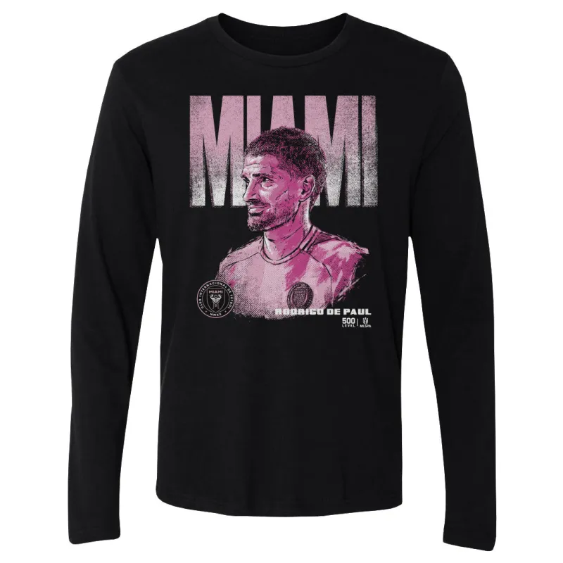 Rodrigo De Paul Inter Miami CF Bold WHT sold by 500 Level