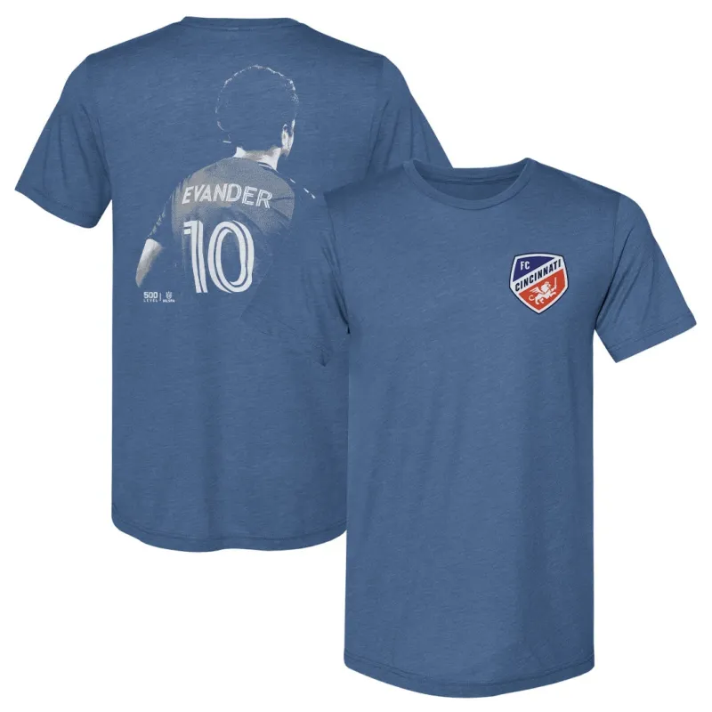 Evander FC Cincinnati Bitmap F&B WHT sold by 500 Level