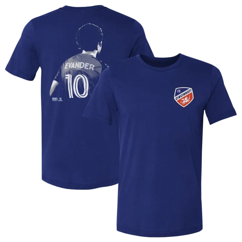 Evander FC Cincinnati Bitmap F&B WHT sold by 500 Level