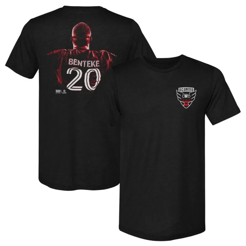Christian Benteke D.C. United Bitmap F&B WHT sold by 500 Level