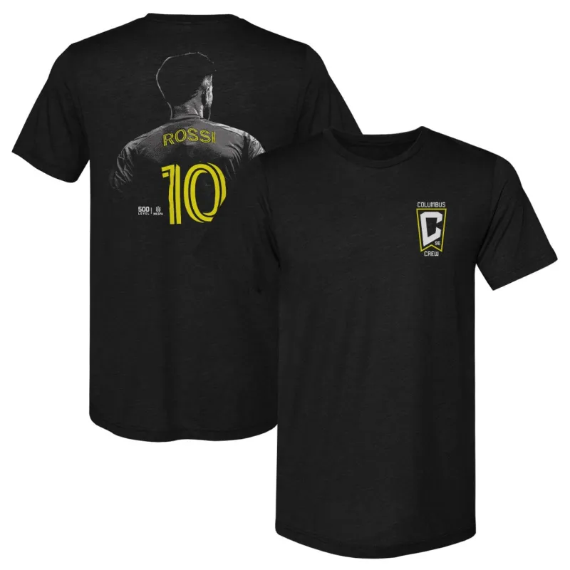 Diego Rossi Columbus Crew Bitmap F&B WHT made by 500 Level