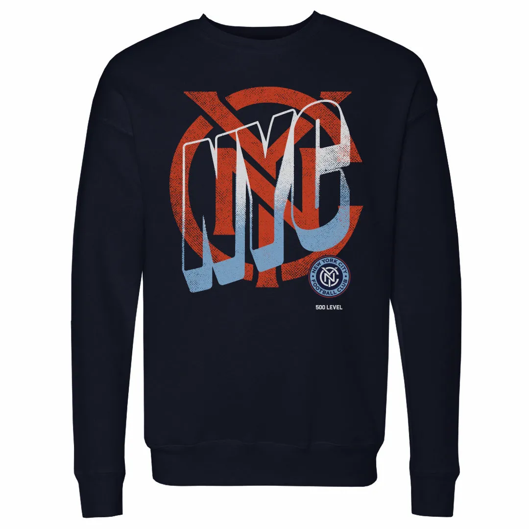 New York City FC Wave Bold WHT sold by 500 Level