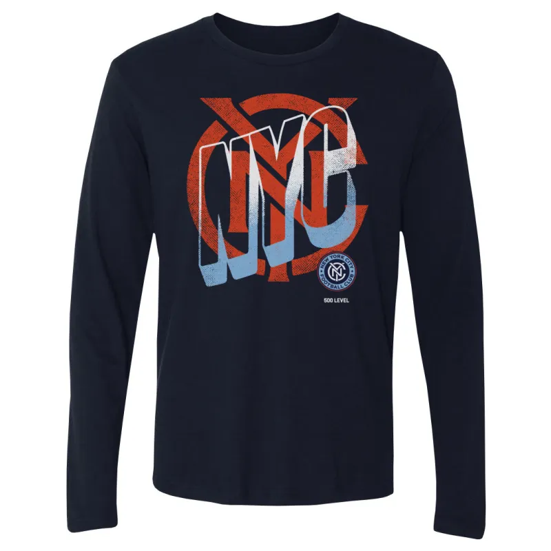 New York City FC Wave Bold WHT sold by 500 Level