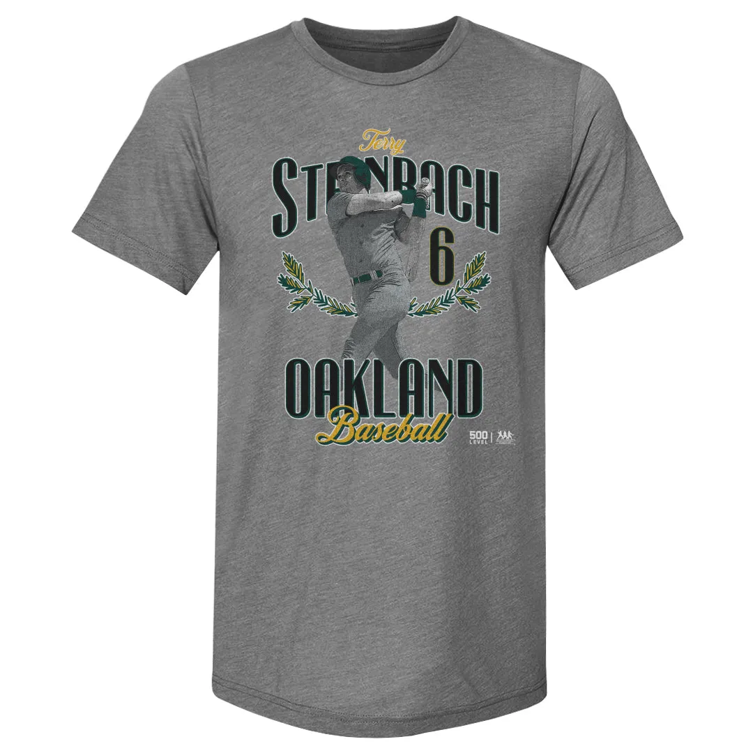 Terry Steinbach Oakland Name Number WHT sold by 500 Level product image thumbnail 2