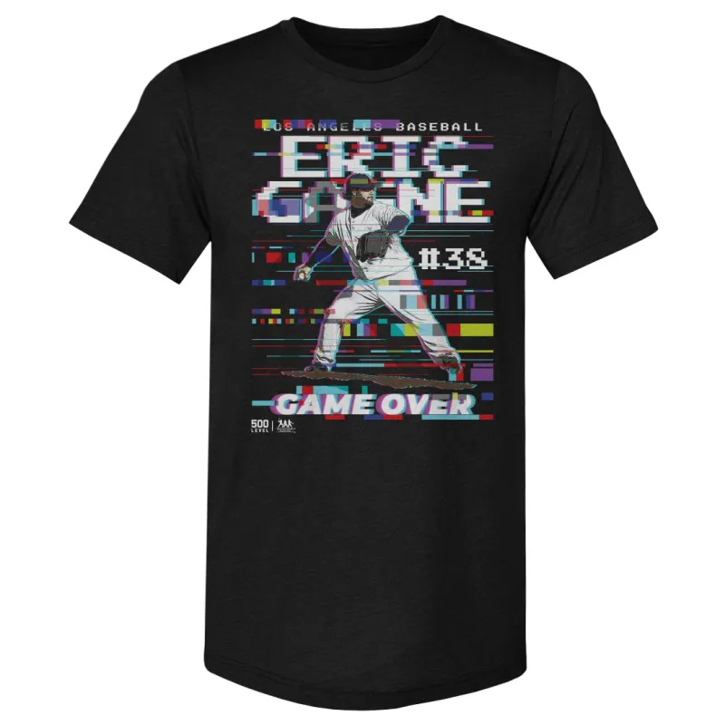 Eric Gagne Los Angeles D Game Over WHT sold by 500 Level