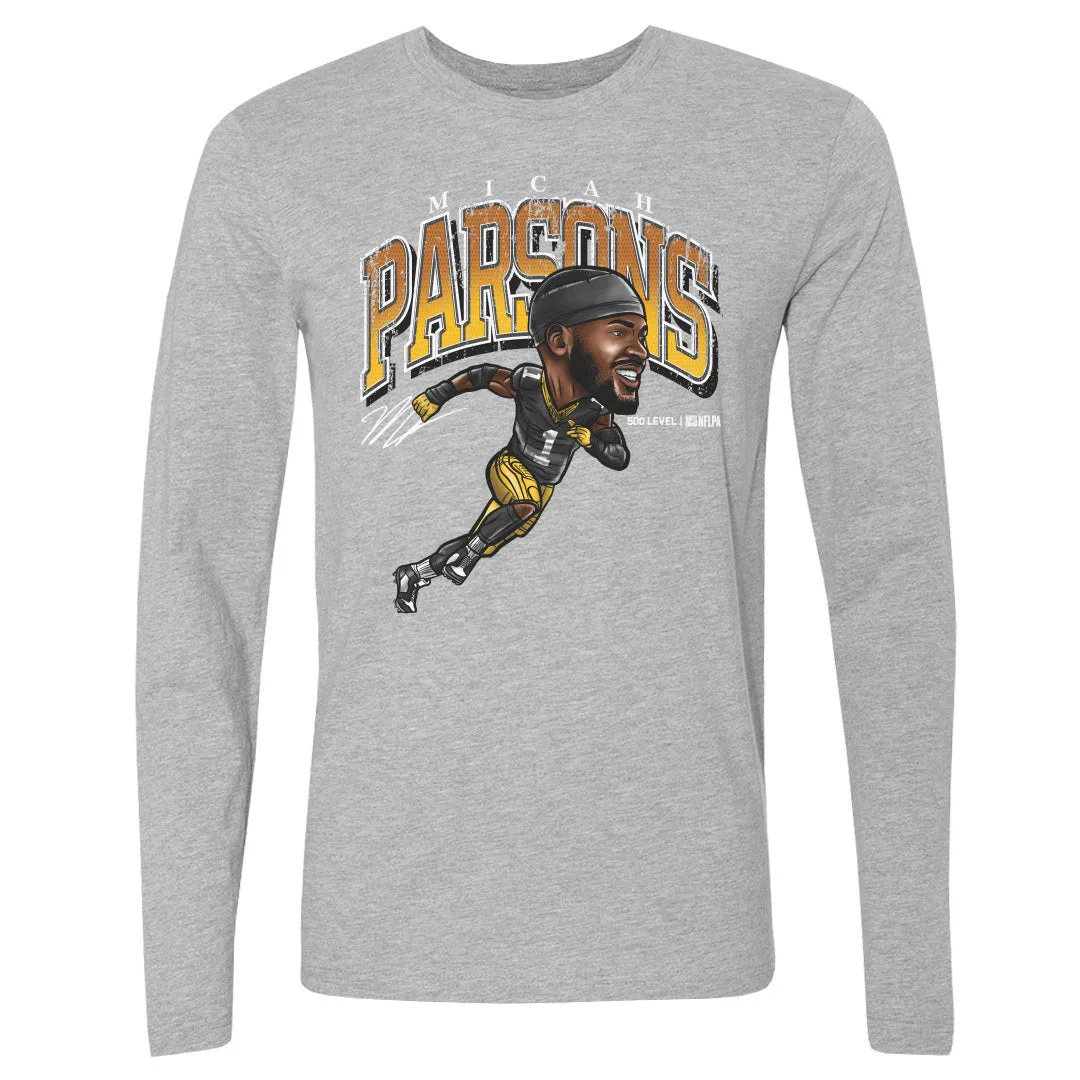 Micah Parsons Green Bay Cartoon WHT sold by 500 Level product image thumbnail 2