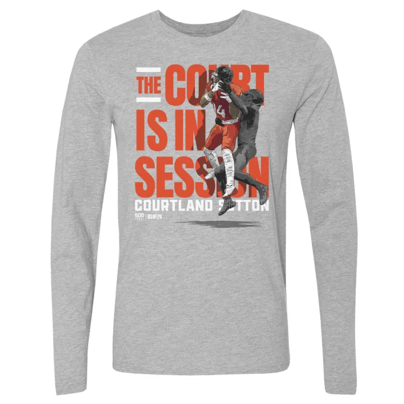 Courtland Sutton Denver In Session WHT sold by 500 Level