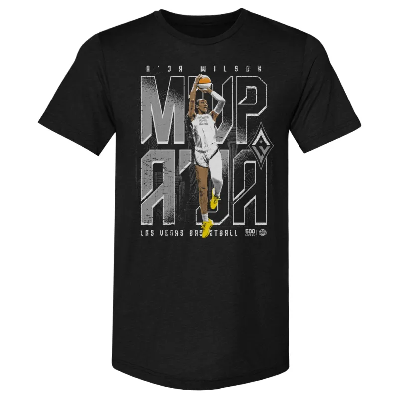 A'Ja Wilson Las Vegas Aces M'VP WHT sold by 500 Level