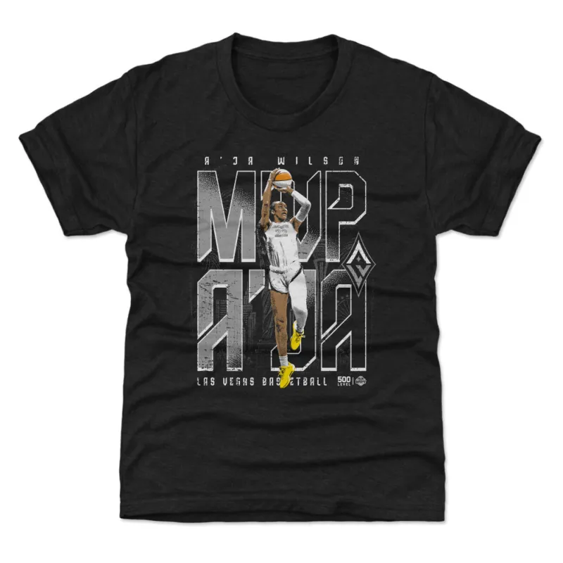 A'Ja Wilson Las Vegas Aces M'VP WHT sold by 500 Level