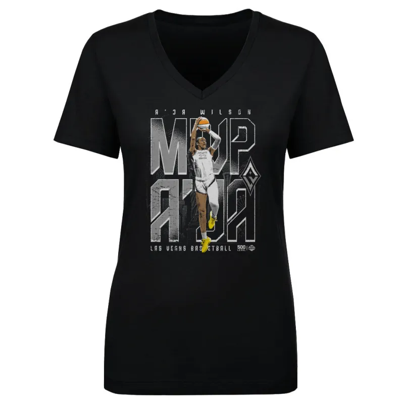 A'Ja Wilson Las Vegas Aces M'VP WHT sold by 500 Level