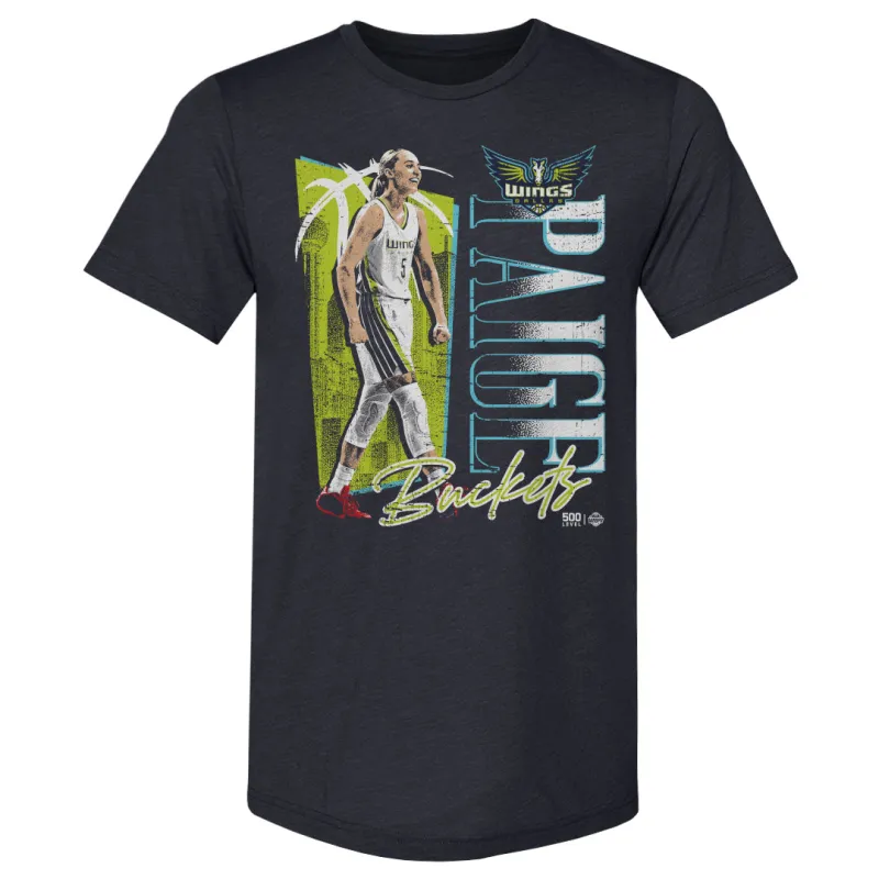 Paige Bueckers Dallas Wings Paige Buckets WHT sold by 500 Level