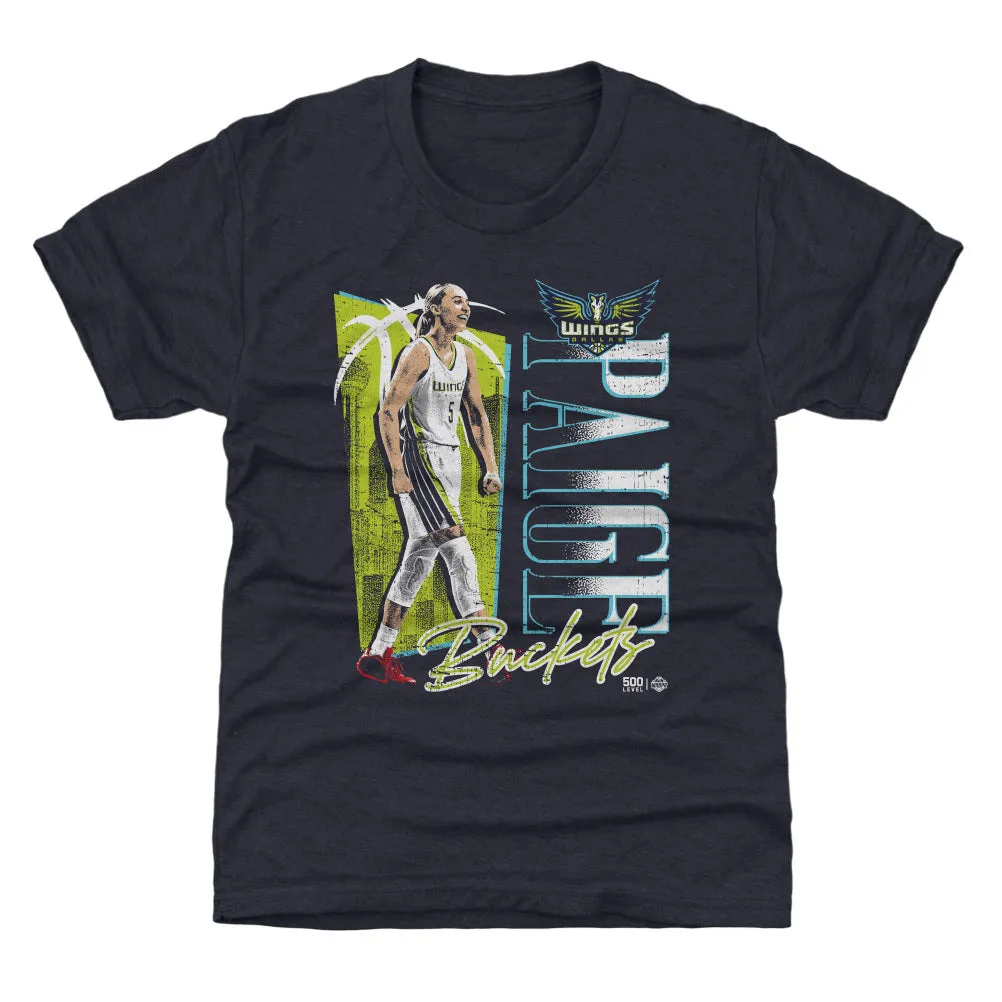 Paige Bueckers Dallas Wings Paige Buckets WHT sold by 500 Level