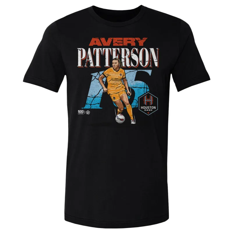 Avery Patterson Houston Dash Cracked Number WHT sold by 500 Level