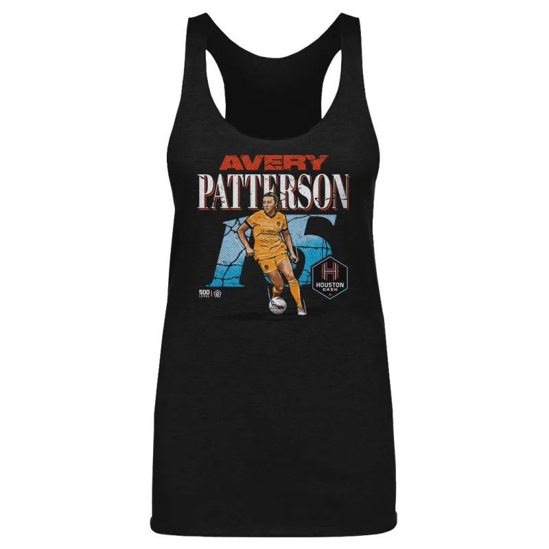 Avery Patterson Houston Dash Cracked Number WHT sold by 500 Level