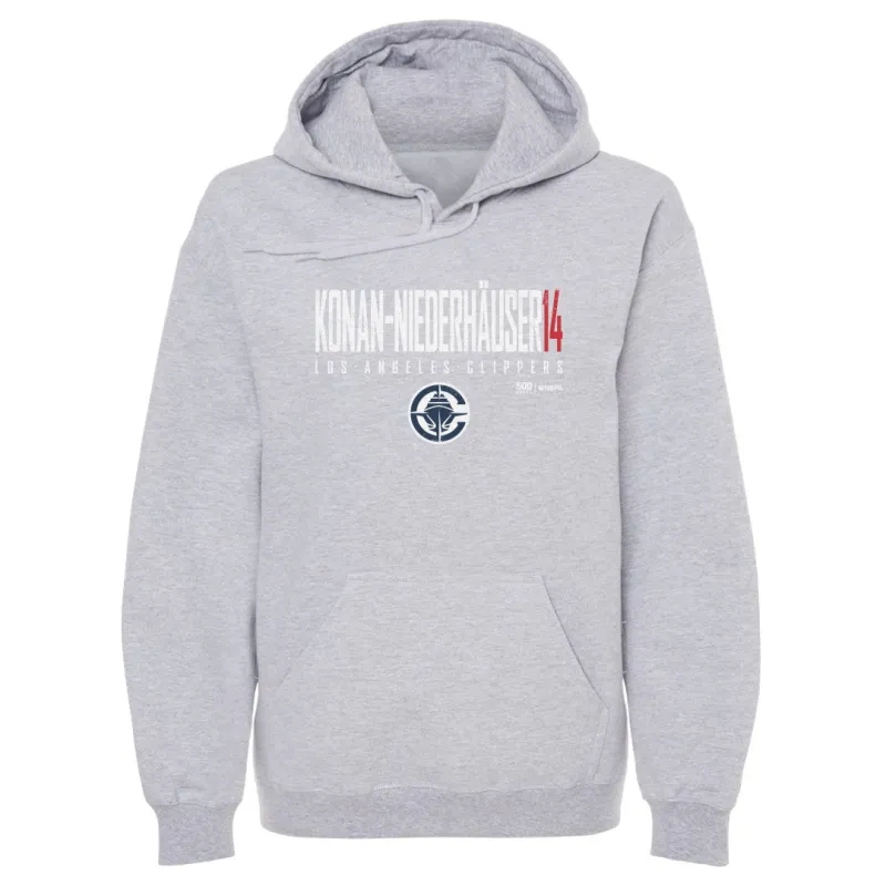 Yanic Konan Niederhauser Los Angeles Clippers Elite WHT sold by 500 Level