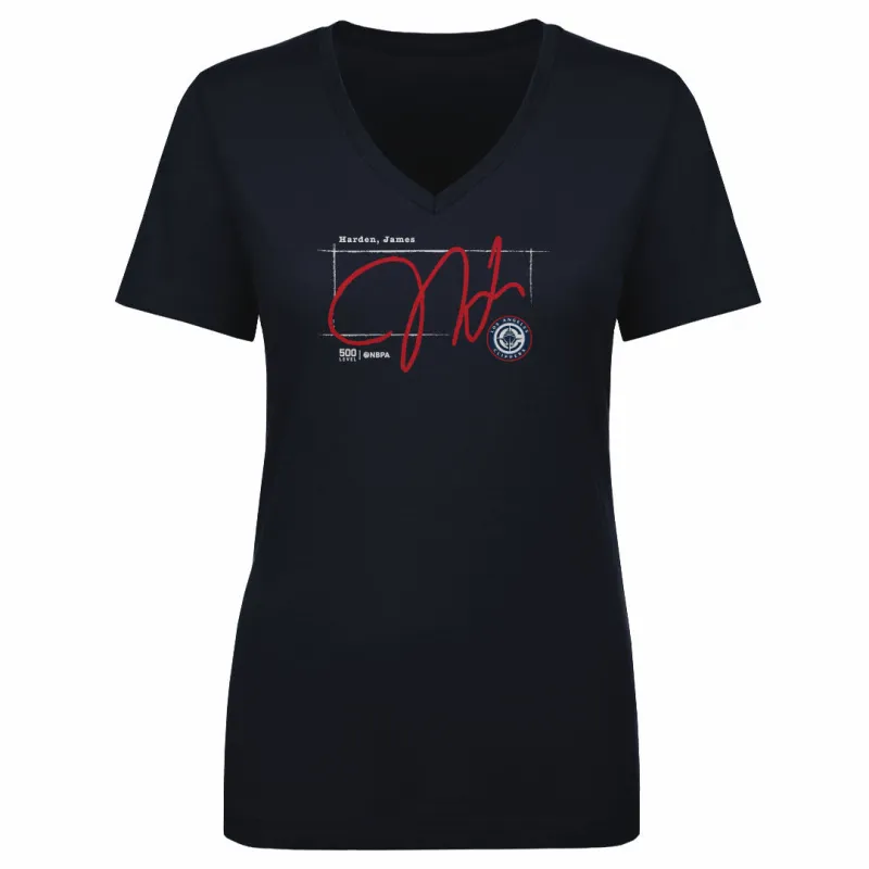 James Harden Los Angeles Clippers Signature WHT sold by 500 Level