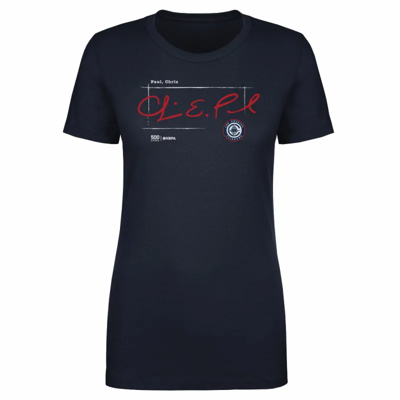 Chris Paul Los Angeles Clippers Signature WHT sold by 500 Level
