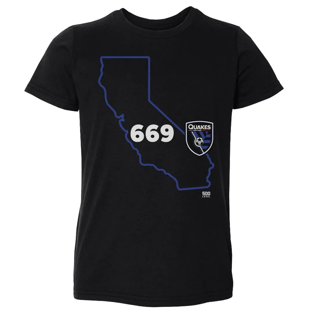San Jose Earthquakes 669 Area Code State WHT sold by 500 Level