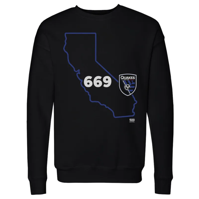 San Jose Earthquakes 669 Area Code State WHT sold by 500 Level