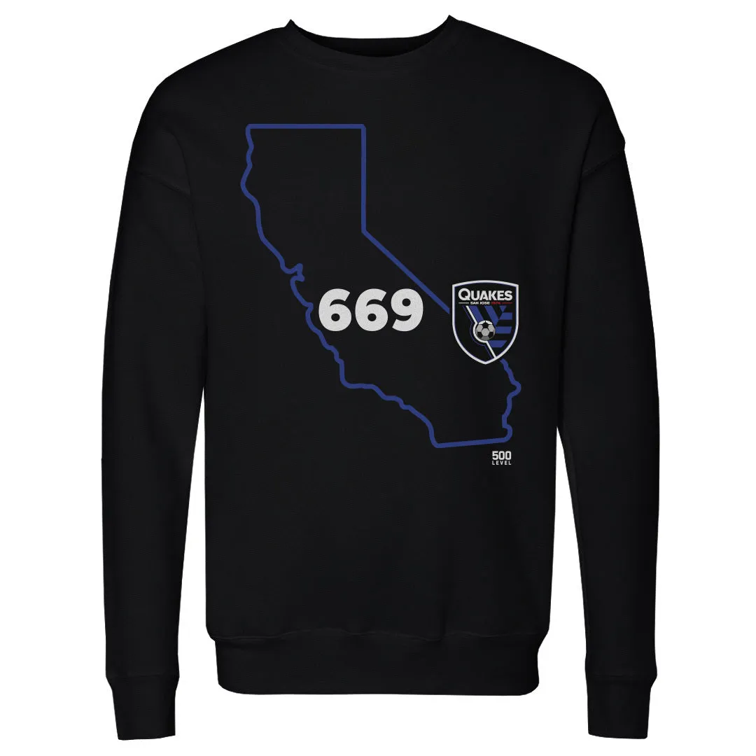 San Jose Earthquakes 669 Area Code State WHT sold by 500 Level