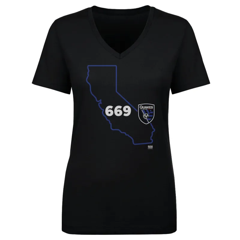 San Jose Earthquakes 669 Area Code State WHT made by 500 Level