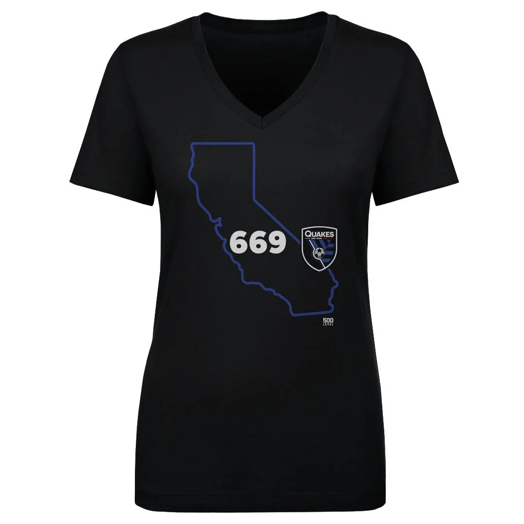 San Jose Earthquakes 669 Area Code State WHT sold by 500 Level